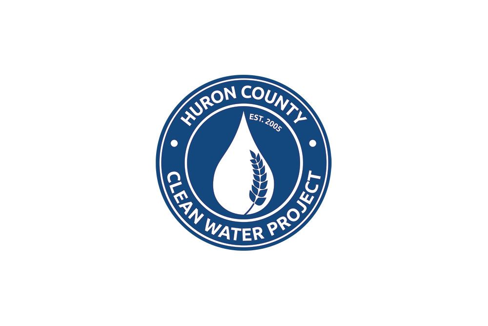A logo for Huron County Clean Water Project.