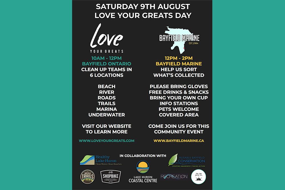 Tenth Annual Love Your Greats Day is Saturday, August 9, 2025.